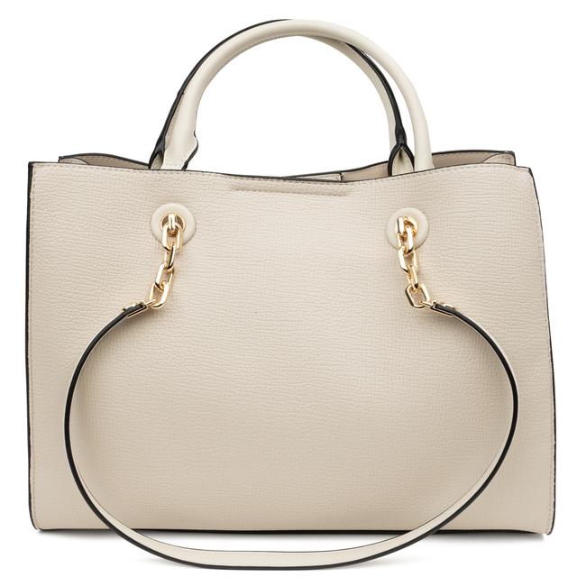 Pirkinių krepšys moterims, Smėlio, Tote bag