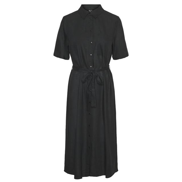 Midi suknelė moterims, Juoda, Pia