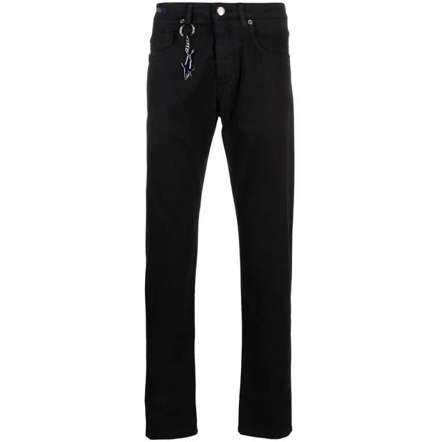 Tiesūs džinsai vyrams, Juoda, Five pocket trousers