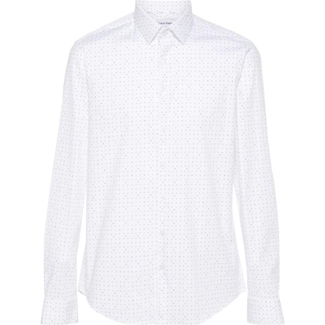 Marškiniai ilgomis rankovėmis vyrams, Balta, L/s shirt