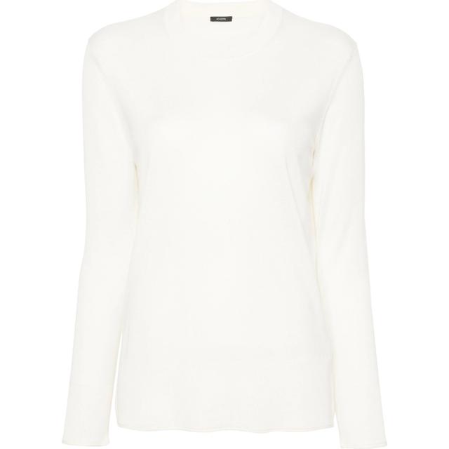 Megztinis moterims, Balta, Rd nk super fine merino se