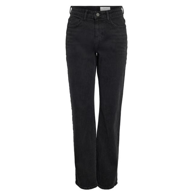 Tiesūs džinsai moterims, Juoda, Monica