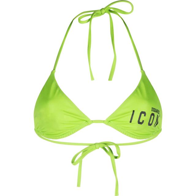 Viršutinė kostiumėlio dalis moterims, Žalia, Triangle top