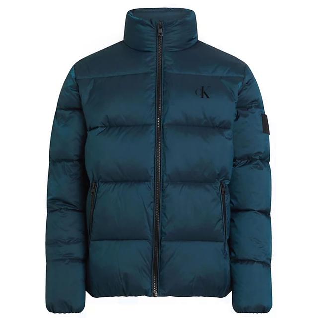 Pūkinė striukė vyrams, Mėlyna, Tt ripstop puffer jacket