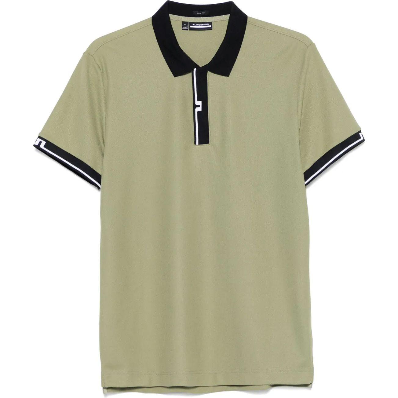 Polo marškiniai trumpos rank. vyrams, Žalia, Bay slim polo