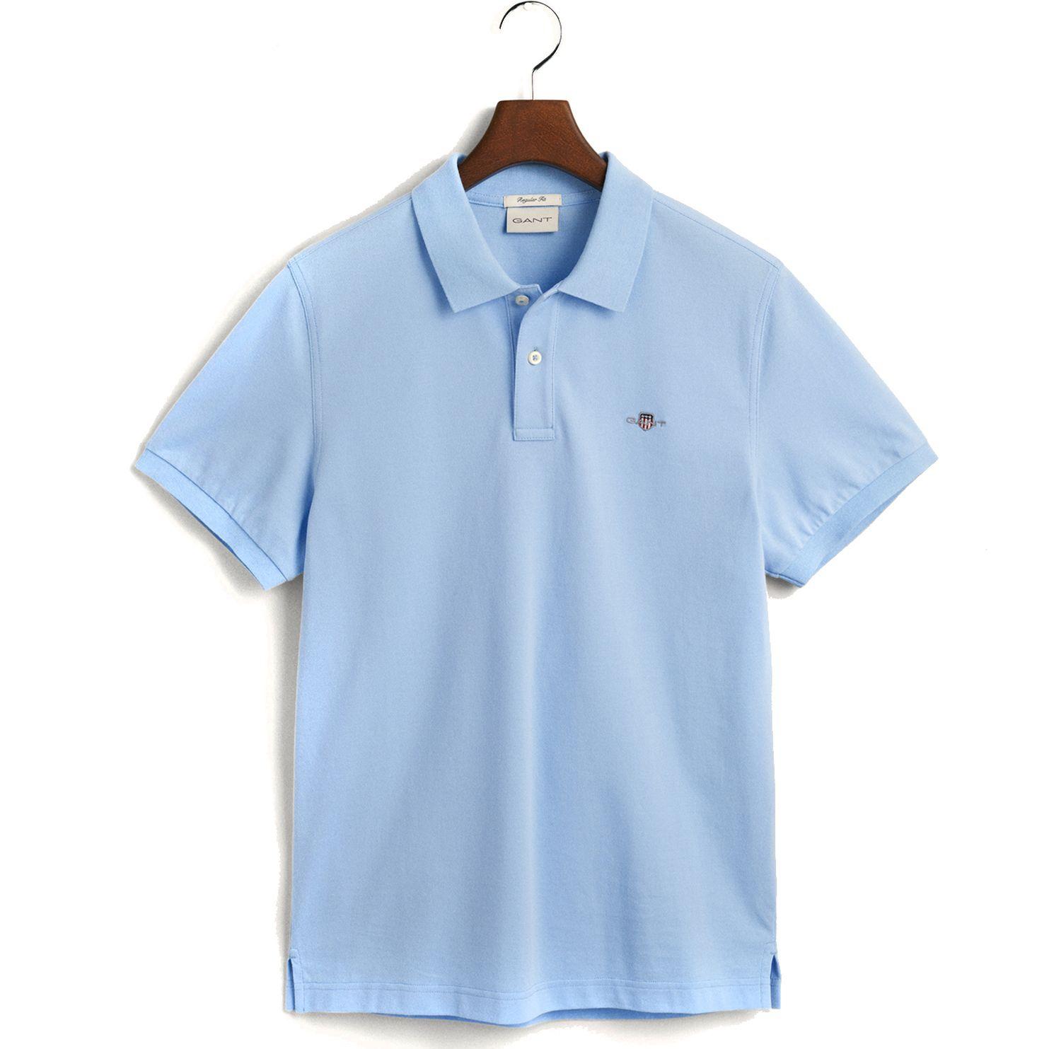 Polo marškiniai trumpos rank. vyrams, Mėlyna