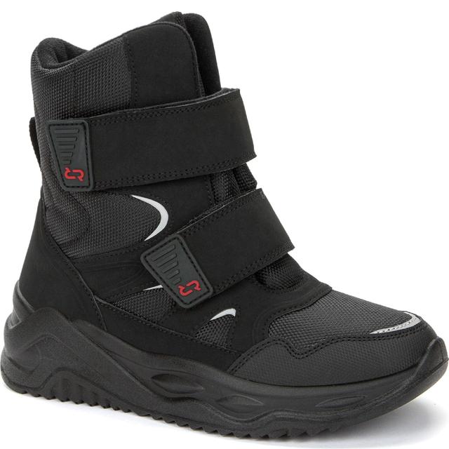 Pašiltinti aulinukai berniukams, Juoda, WARM BOOTS