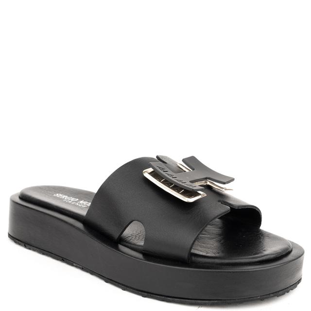 Šlepetės moterims, Juoda, Slippers