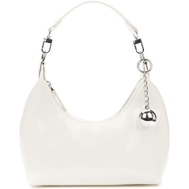 Rankinė per petį moterims, Balta, Shoulder bag