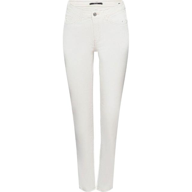 Slim džinsai moterims, Balta, F_MR slim col