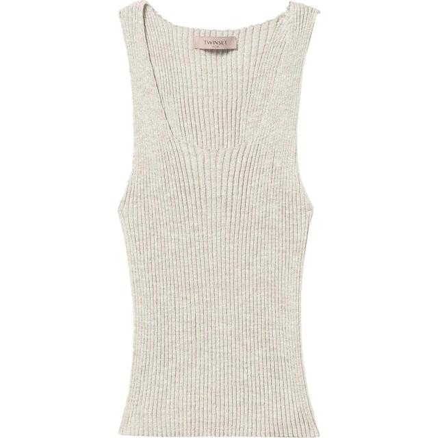 Marškiniai be rankovių moterims, Marga, Knitted top