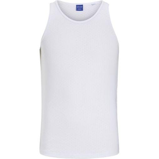 Marškiniai be rankovių vyrams, Balta, Hydra pointelle tank top