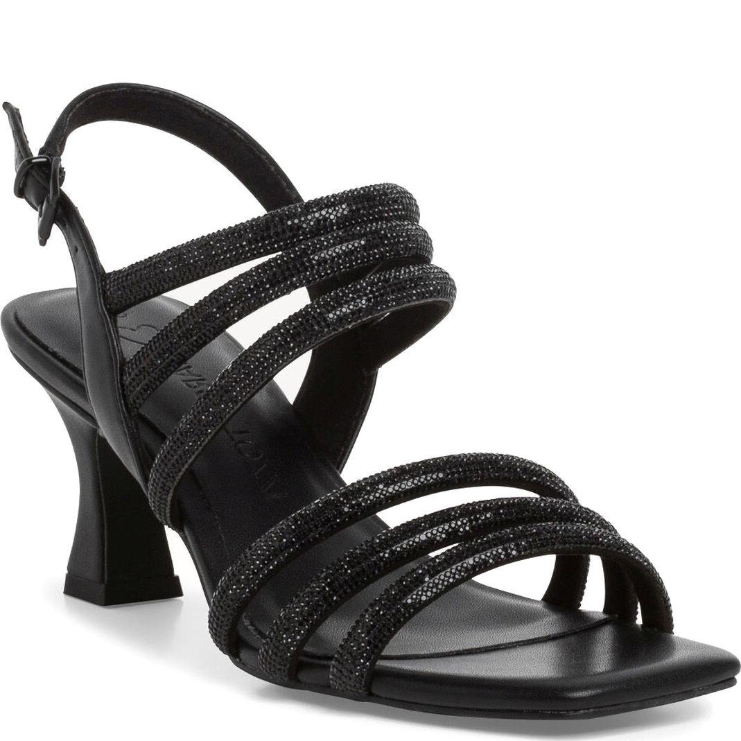 Basutės moterims, Juoda, SANDALS