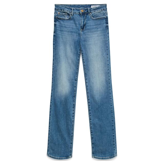 Tiesūs džinsai moterims, Mėlyna, Flash