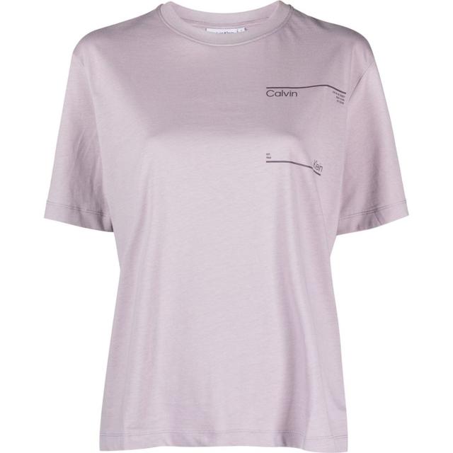 Marškinėliai trump. rankovėmis moterims, purple, Future archive boyfriend tee