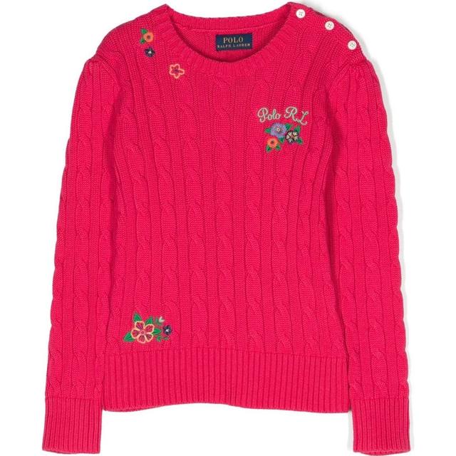 Megztinis mergaitėms, Rožinė, Classic sweater