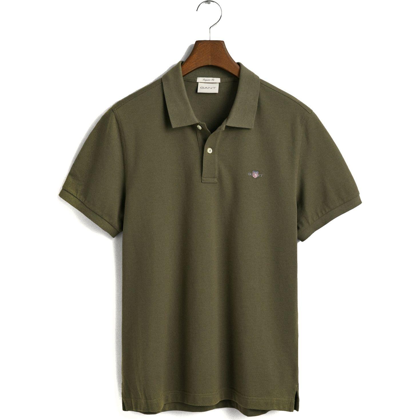 Polo marškiniai trumpos rank. vyrams, Žalia