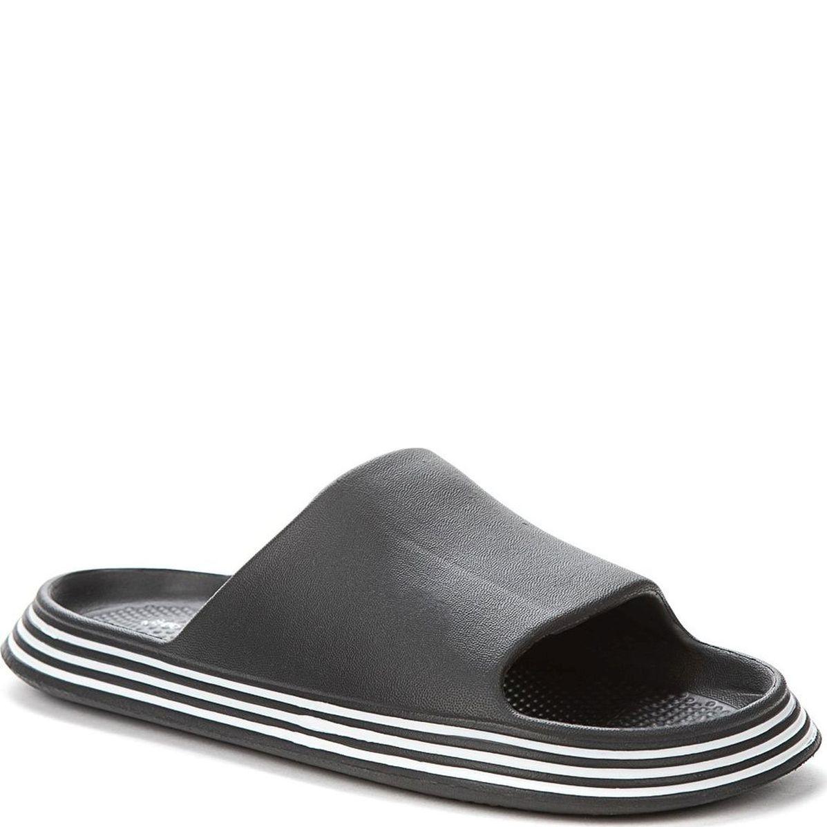 Guminės šlepetės vyrams, Juoda, SLIDES