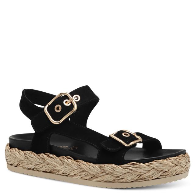 Basutės moterims, Juoda, Sandals