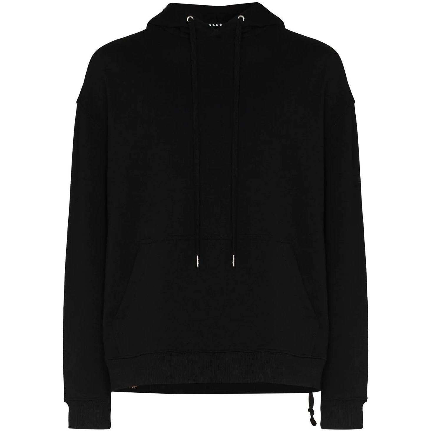 KSUBI 24 Džemperis vyrams, Juoda, 4 x 4 biggie hoodie jet