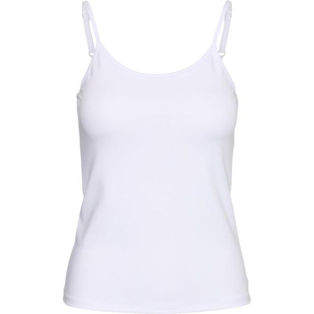Marškiniai be rankovių moterims, Balta, Million singlet