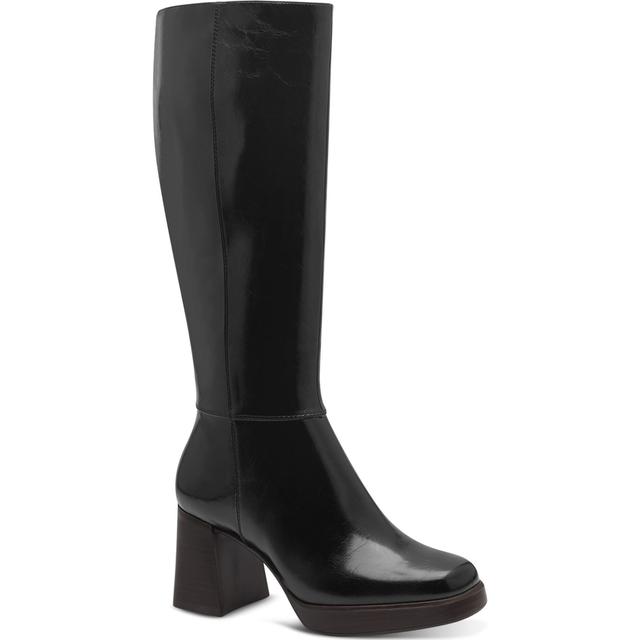 Auliniai moterims, Juoda, Long heeled boot