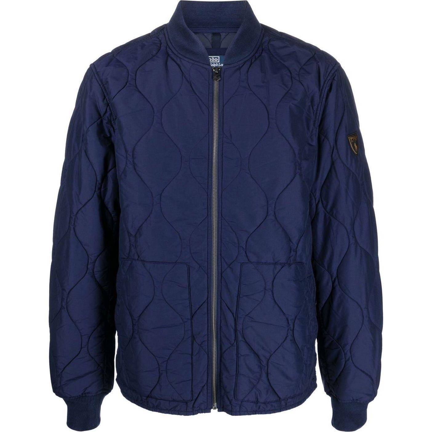 Bomberis vyrams, Mėlyna, Quilted bomber jacket