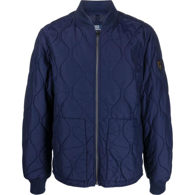 Bomberis vyrams, Mėlyna, Quilted bomber jacket