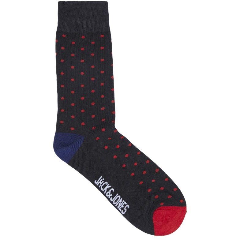 Kojinės vyrams, Juoda, JACCOLOR DOT SOCK