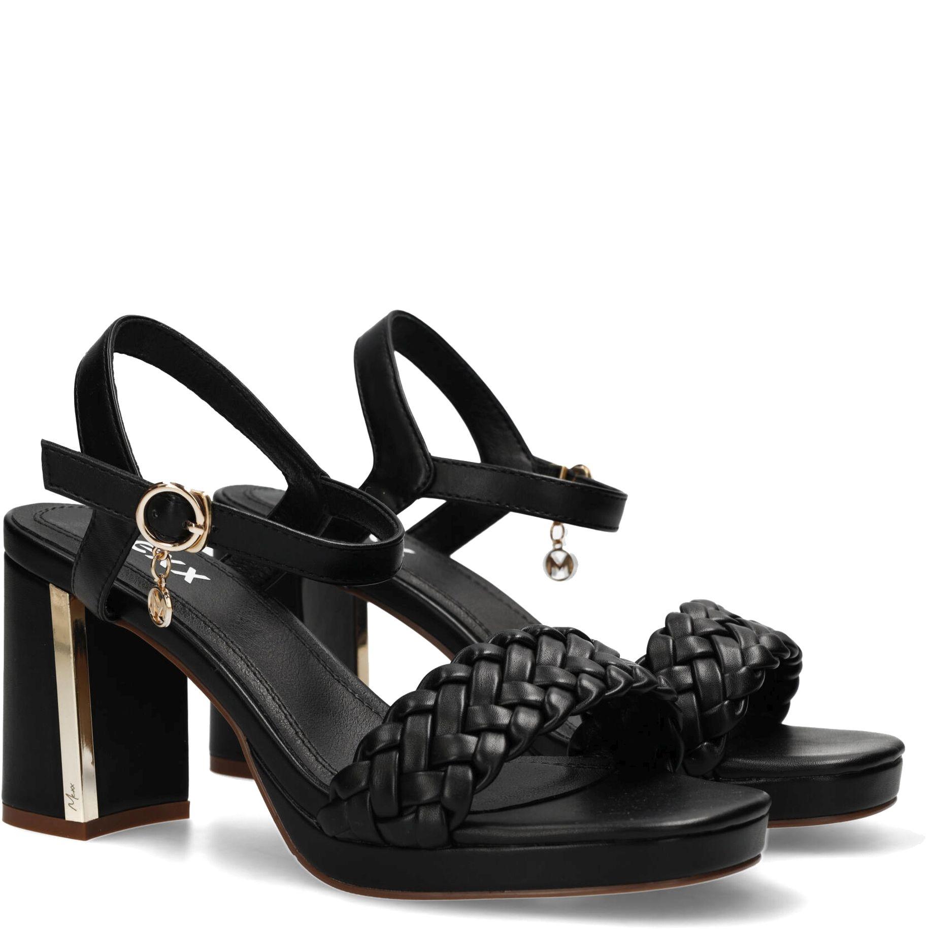 Basutės moterims, Juoda, Lewy sandals