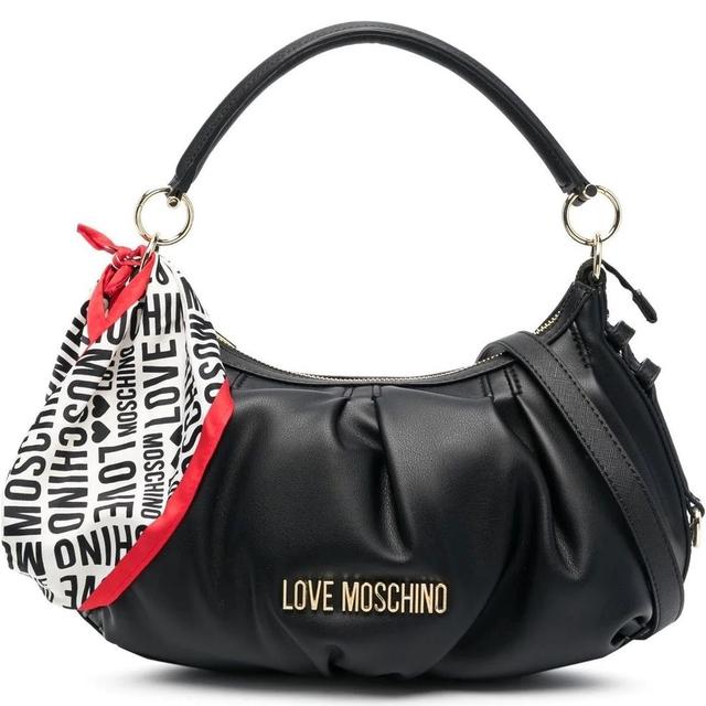 Rankinė per petį moterims, Juoda, Top handle shoulder bag