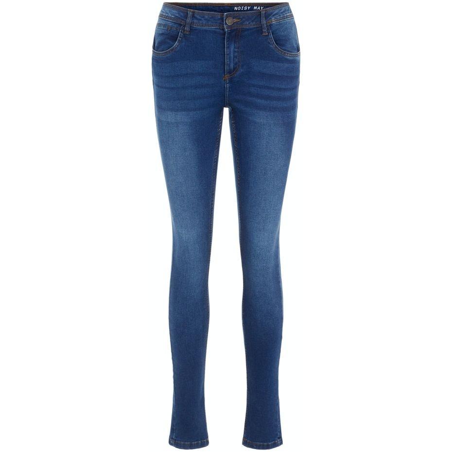 Slim džinsai moterims, Mėlyna, NMJEN NW S.S SHAPER