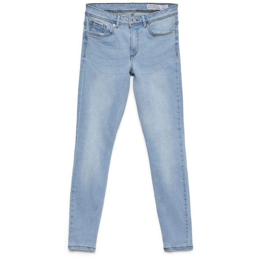 Aptempti džinsai moterims, Mėlyna, VMTANYA MR S PIPING