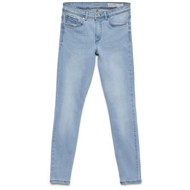 Aptempti džinsai moterims, Mėlyna, VMTANYA MR S PIPING