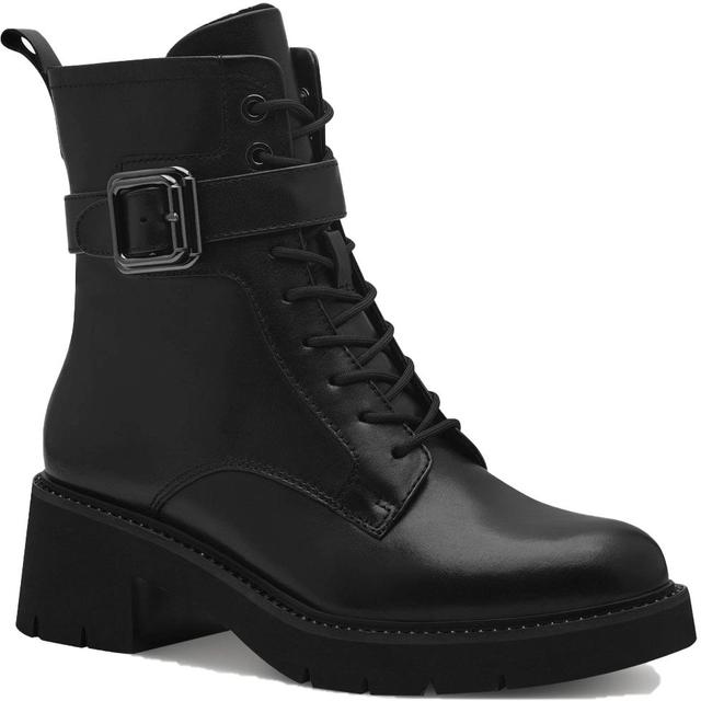Auliniai moterims, Juoda, Lace boot