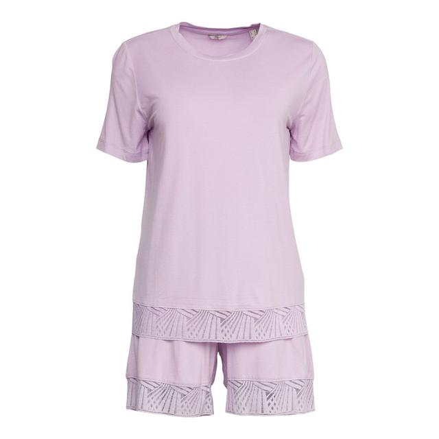 Pižama moterims, Violetinė, SEASONAL LACE CV