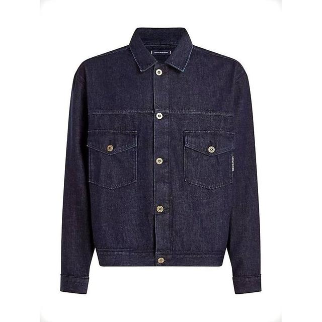 Džinsinis švarkas vyrams, Mėlyna, Type 2 jkt bow blue