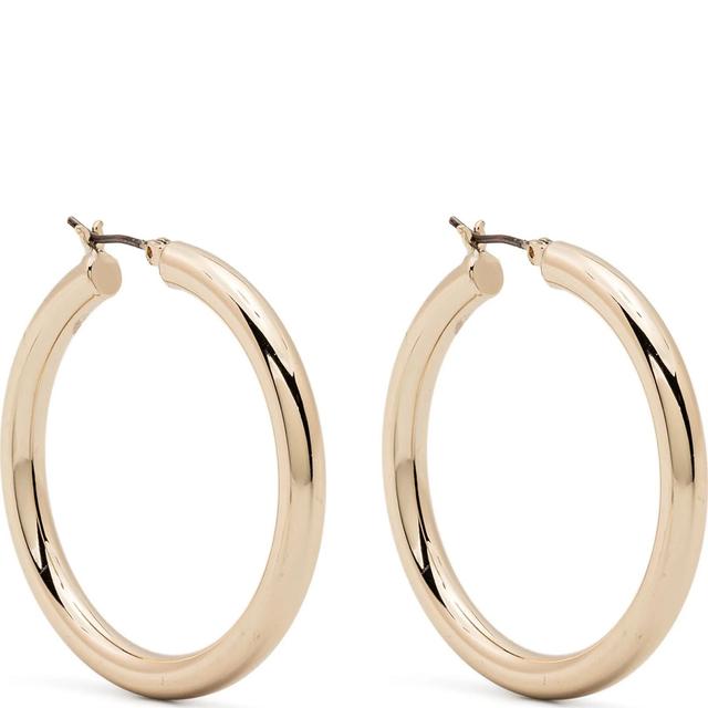 Auskarai moterims, Auksinė, Pe 40mm tube hoop