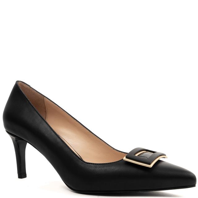 Aukštakulniai moterims, Juoda, Pumps