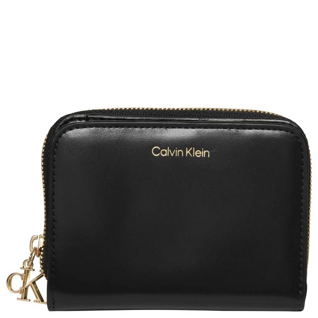 Piniginė moterims, Juoda, CK medium flap zip around