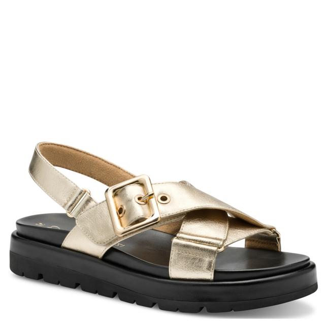 Basutės moterims, Auksinė, Sandals