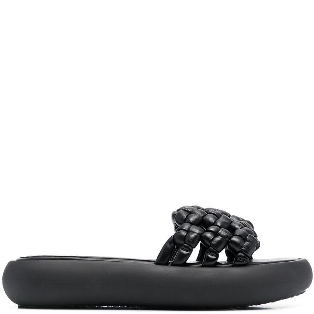 Šlepetės moterims, Juoda, Suave sandals