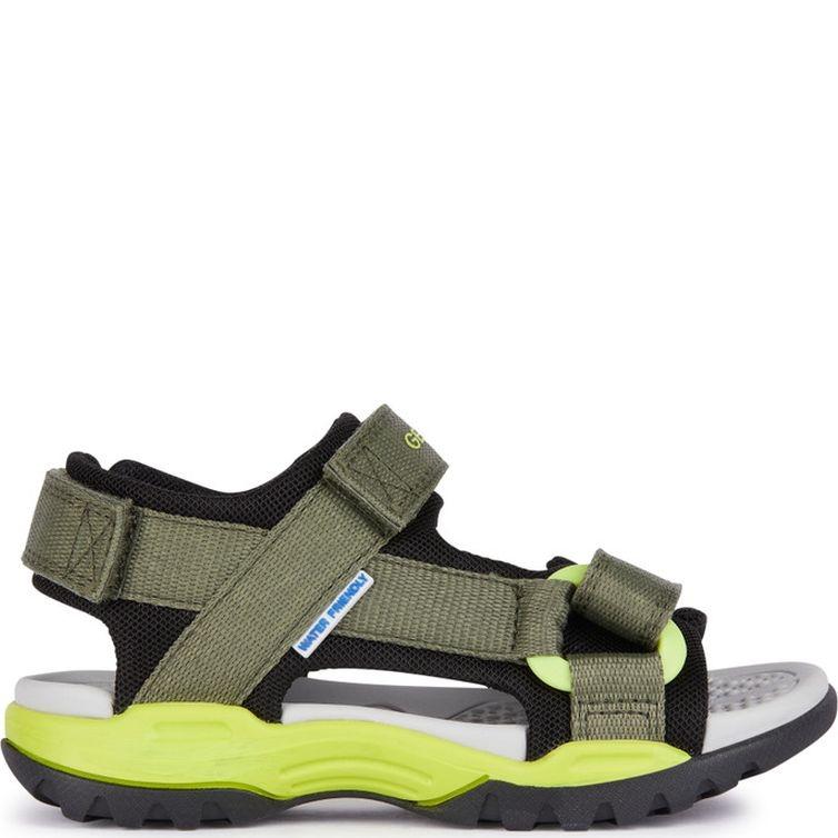 Basutės berniukams, Žalia, Borealis sandals