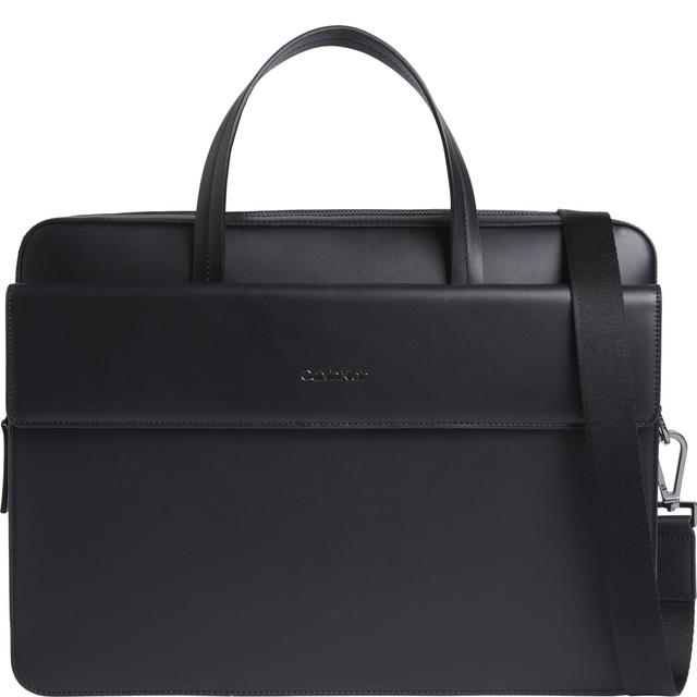 Dėklas kompiuteriui vyrams, Juoda, Vertical lines laptop bag