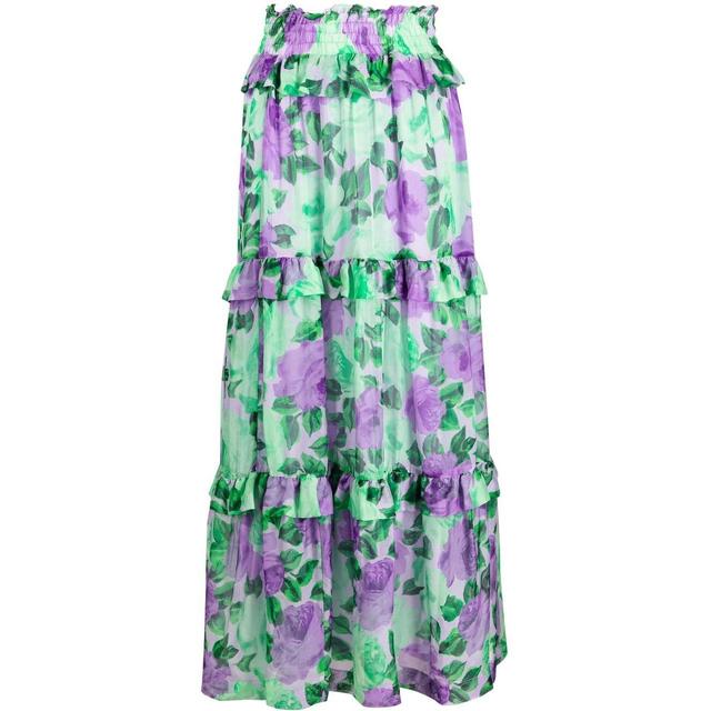 Maxi sijonas moterims, purple, Maxi skirt