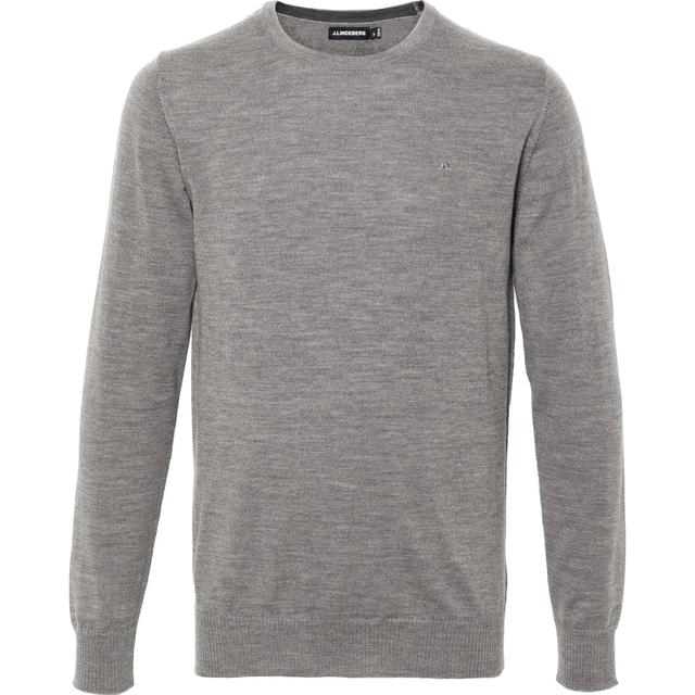 Megztinis vyrams, Pilka, Lyle merino crew neck sweater