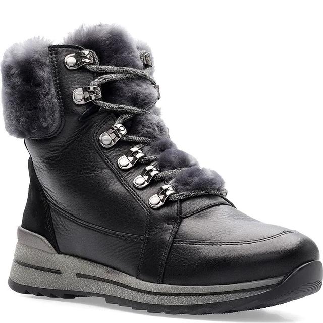 Pašiltinti aulinukai moterims, Juoda, Osaka booties