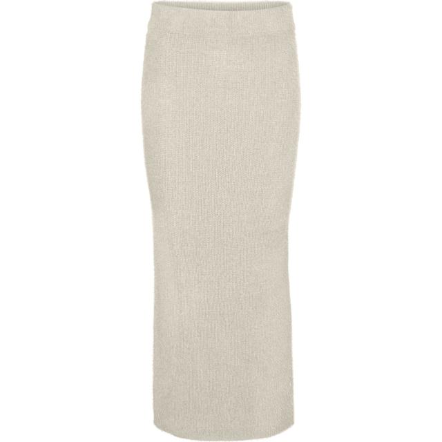Maxi sijonas moterims, Smėlio, Puff calf pencil skirt boo