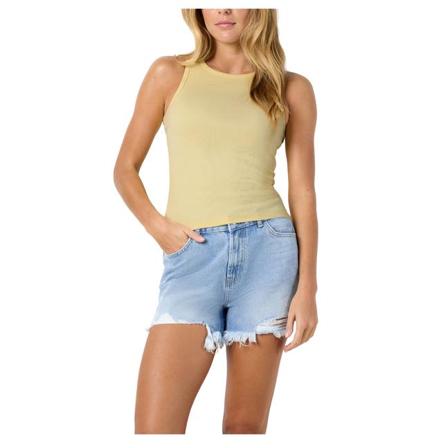 Marškiniai be rankovių moterims, Geltona, Maya