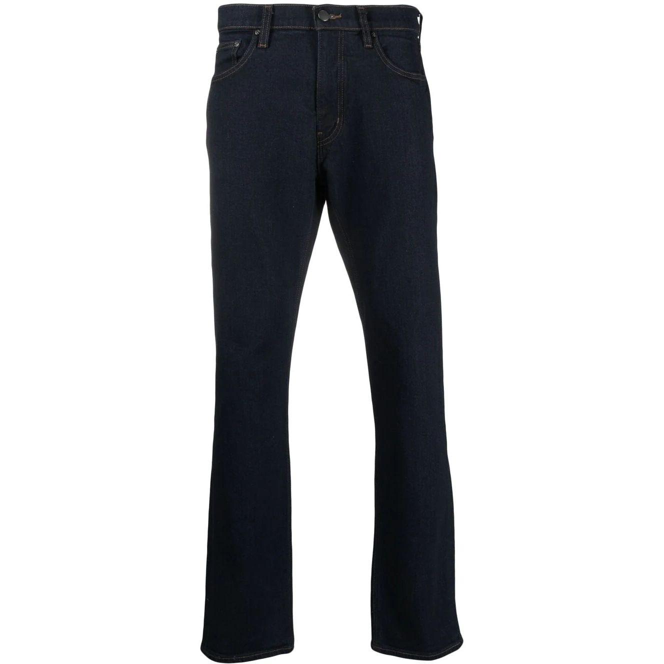 Kelnės vyrams, Mėlyna, Slim fit stretch jean